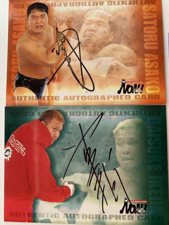 Amazon.co.jp: プロレスリングノア サイン入りトレカ まとめ